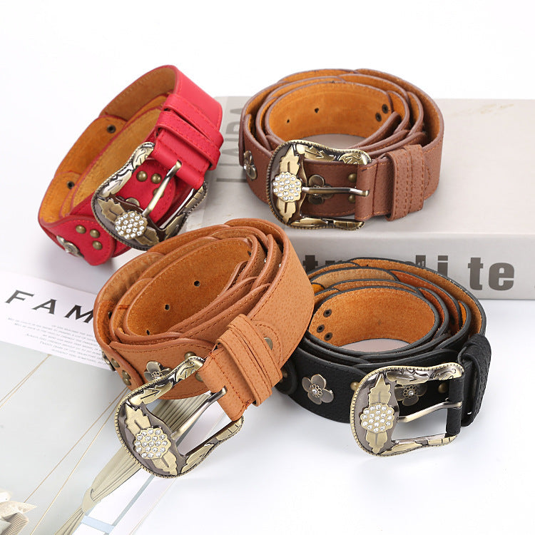 Retro Easy Matching Jeans Women's Belt Retro Easy Matching Jeans Women's Belt